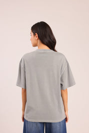 FOX נשים חולצה קצרה חולצה חלקה חולצה חלקה