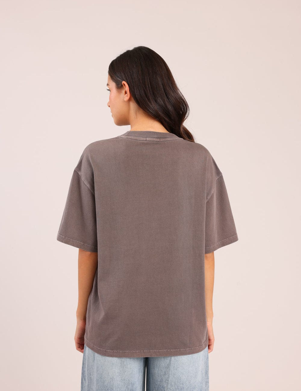 FOX נשים חולצה קצרה חולצה חלקה חולצה חלקה