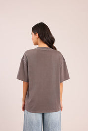 FOX נשים חולצה קצרה חולצה חלקה חולצה חלקה