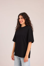 FOX נשים חולצה קצרה חולצה חלקה חולצה חלקה