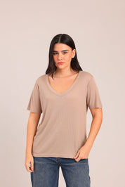 FOX FOX חולצה קצרה חולצה חלקה חולצה חלקה