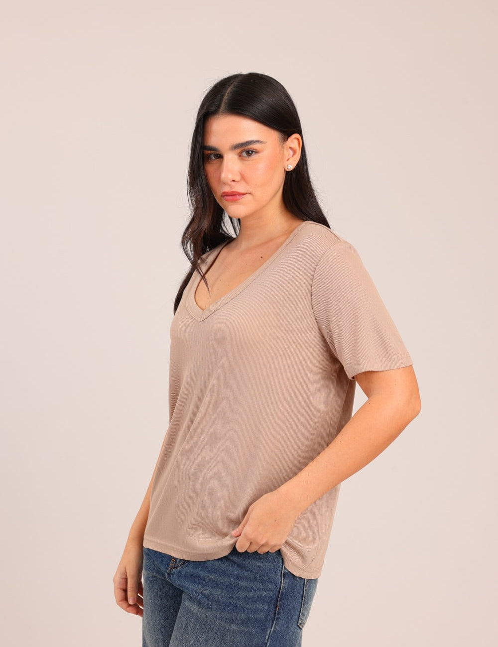 FOX FOX חולצה קצרה חולצה חלקה חולצה חלקה