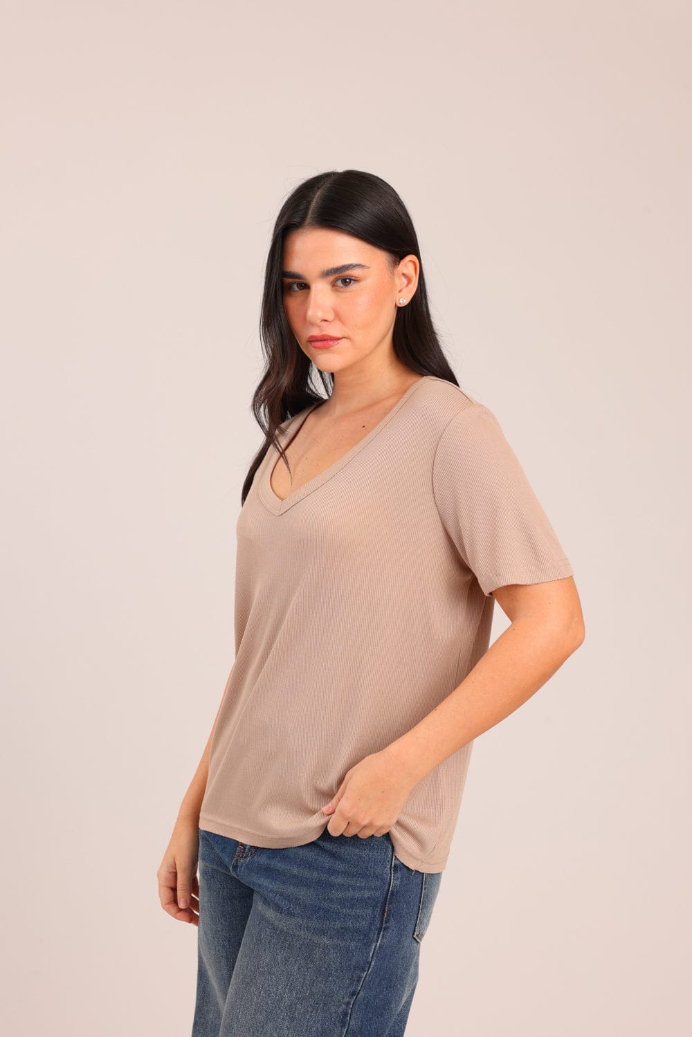 FOX FOX חולצה קצרה חולצה חלקה חולצה חלקה