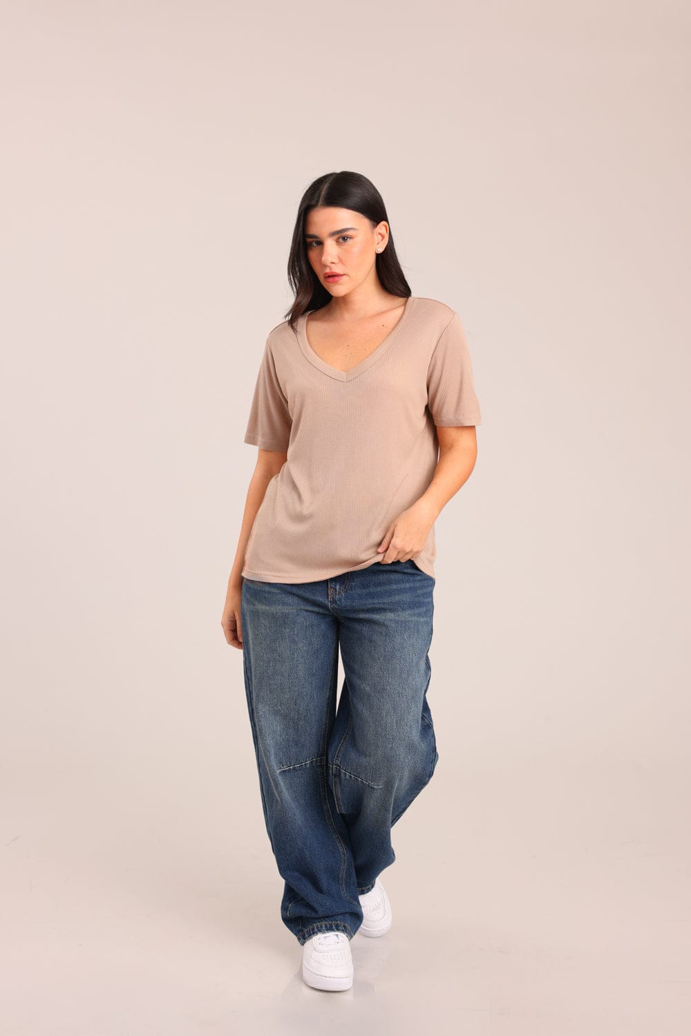 FOX FOX חולצה קצרה חולצה חלקה חולצה חלקה