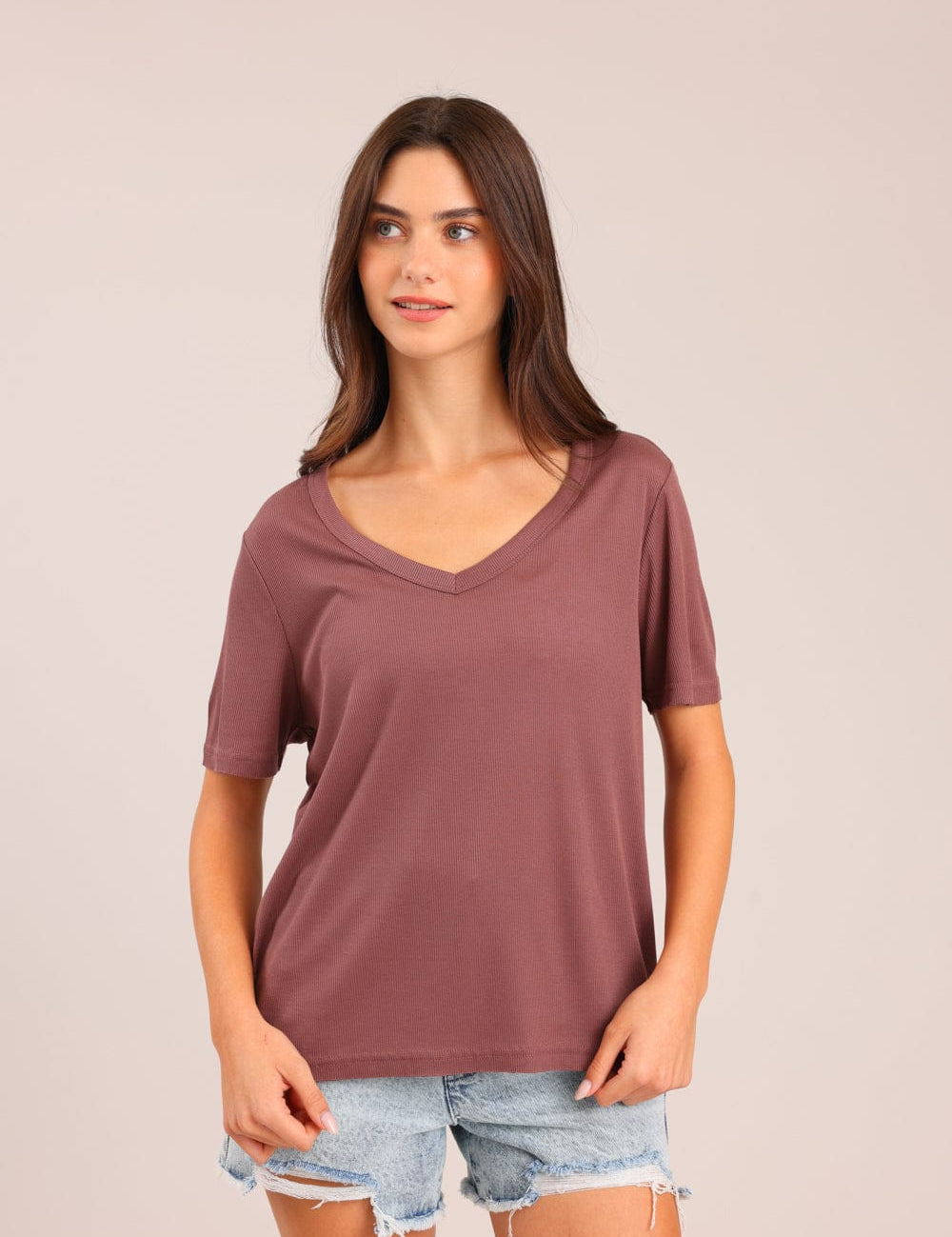 FOX FOX חולצה קצרה חולצה חלקה חולצה חלקה