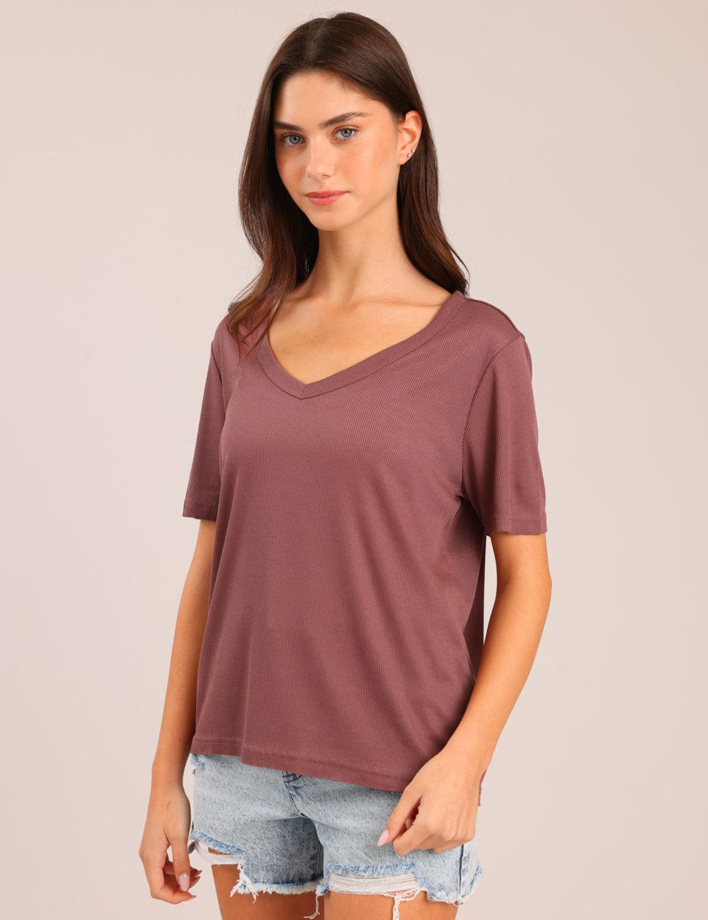 FOX FOX חולצה קצרה חולצה חלקה חולצה חלקה