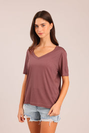 FOX FOX חולצה קצרה חולצה חלקה חולצה חלקה