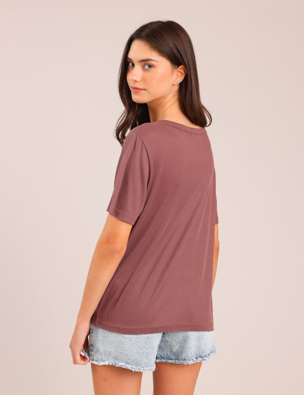 FOX FOX חולצה קצרה חולצה חלקה חולצה חלקה