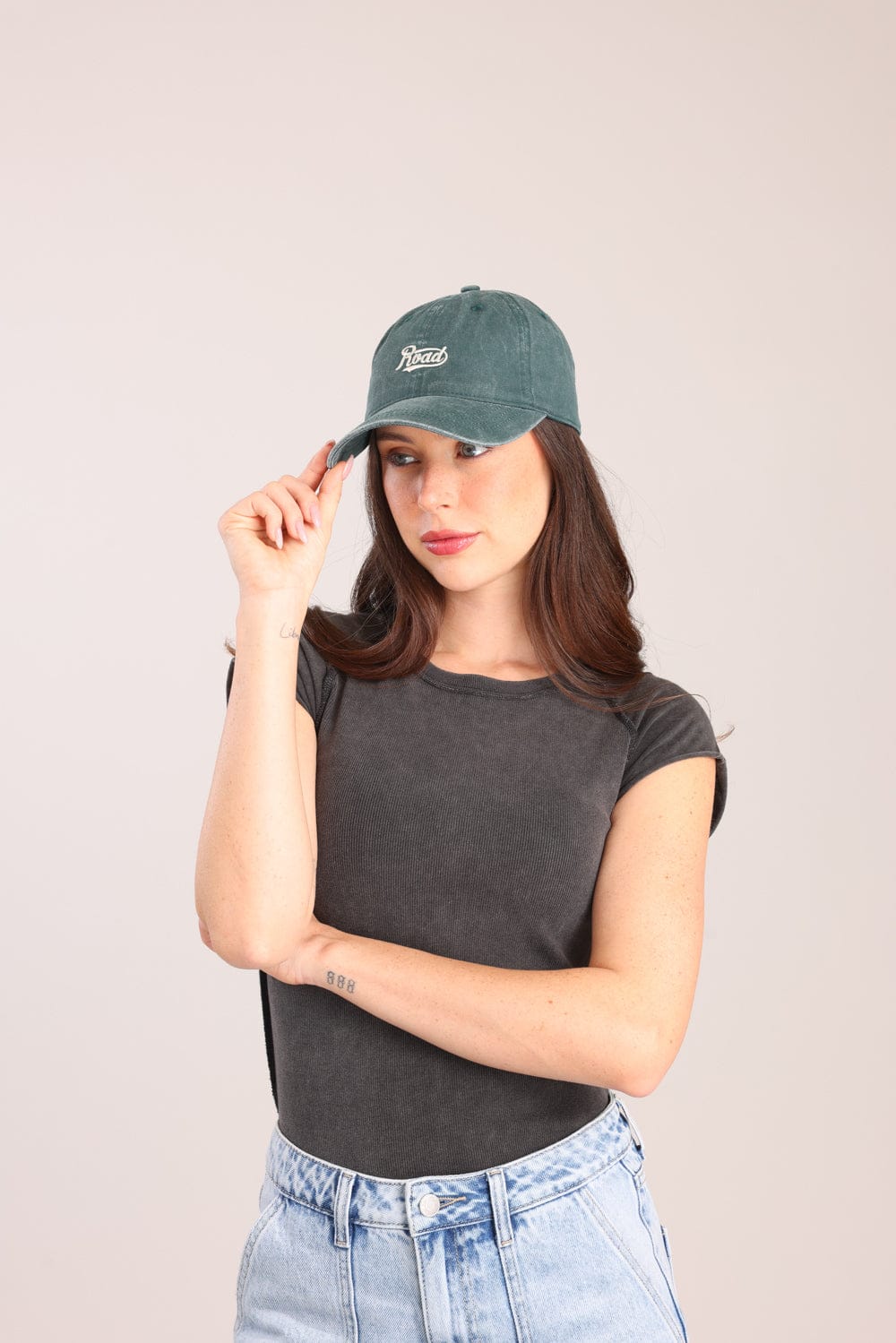 FOX נשים חולצה חולצה חלקה חולצה חלקה