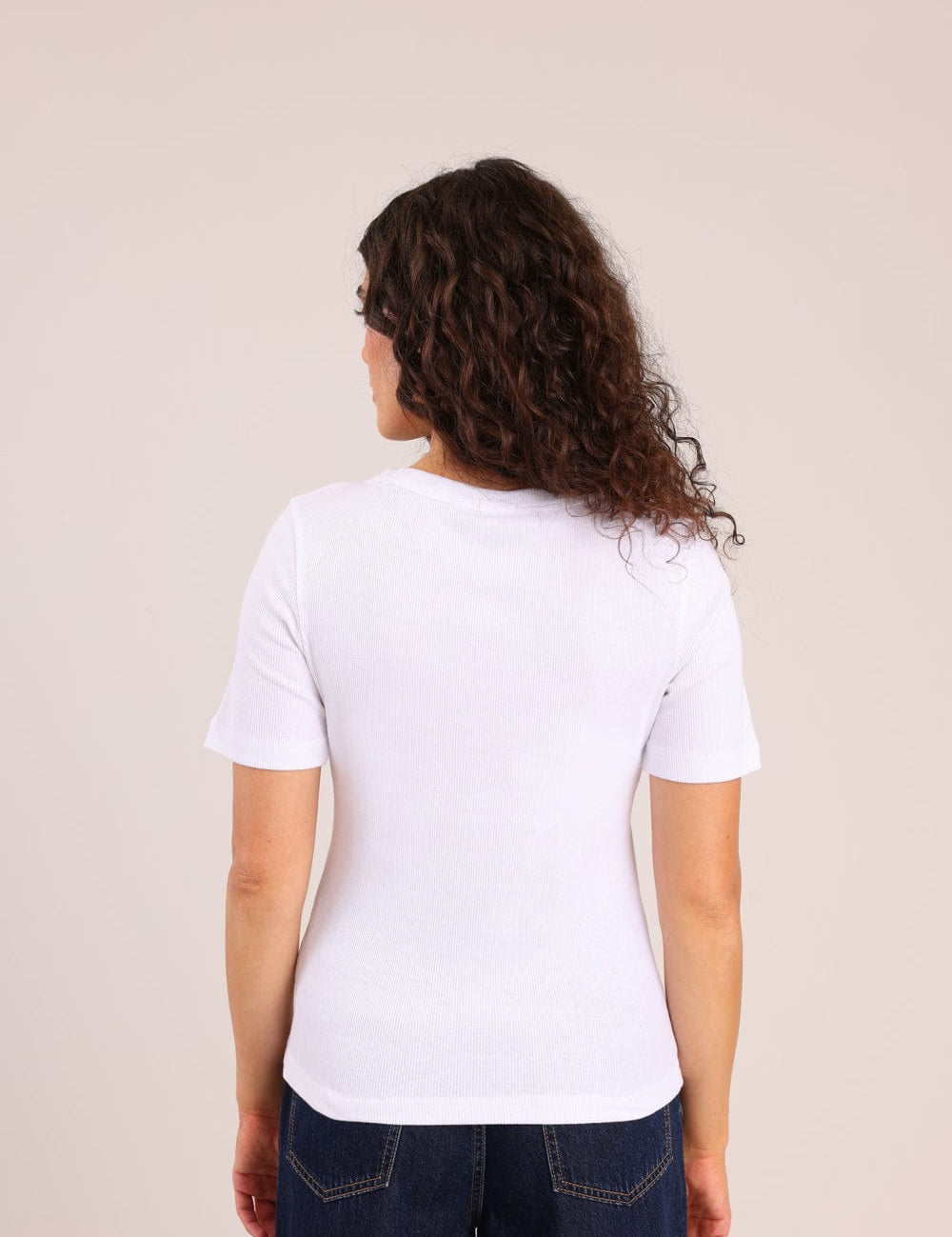 FOX FOX חולצה קצרה חולצת בייסיק חלקה חולצת בייסיק חלקה