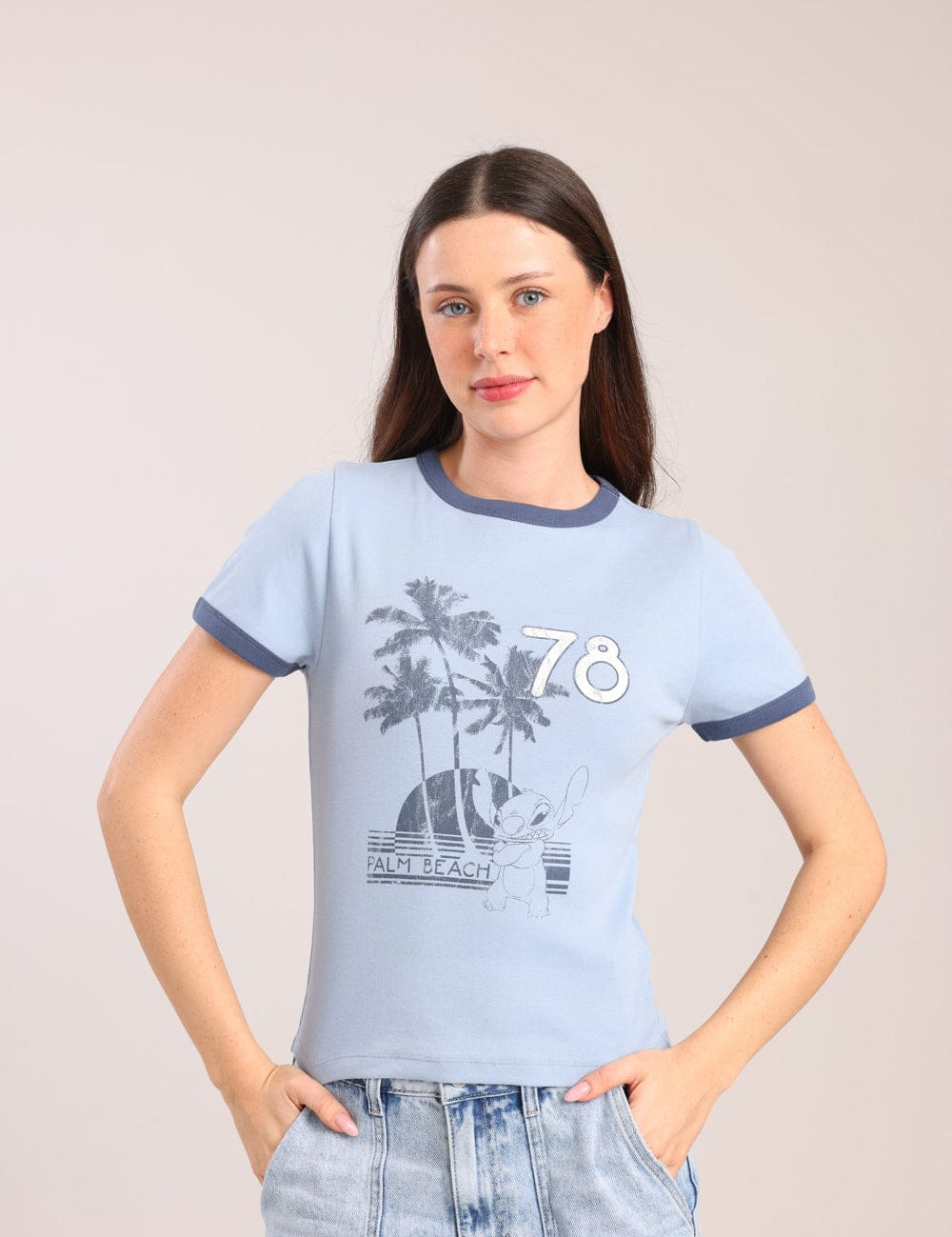 FOX נשים חולצה חולצה עם הדפס חולצה עם הדפס