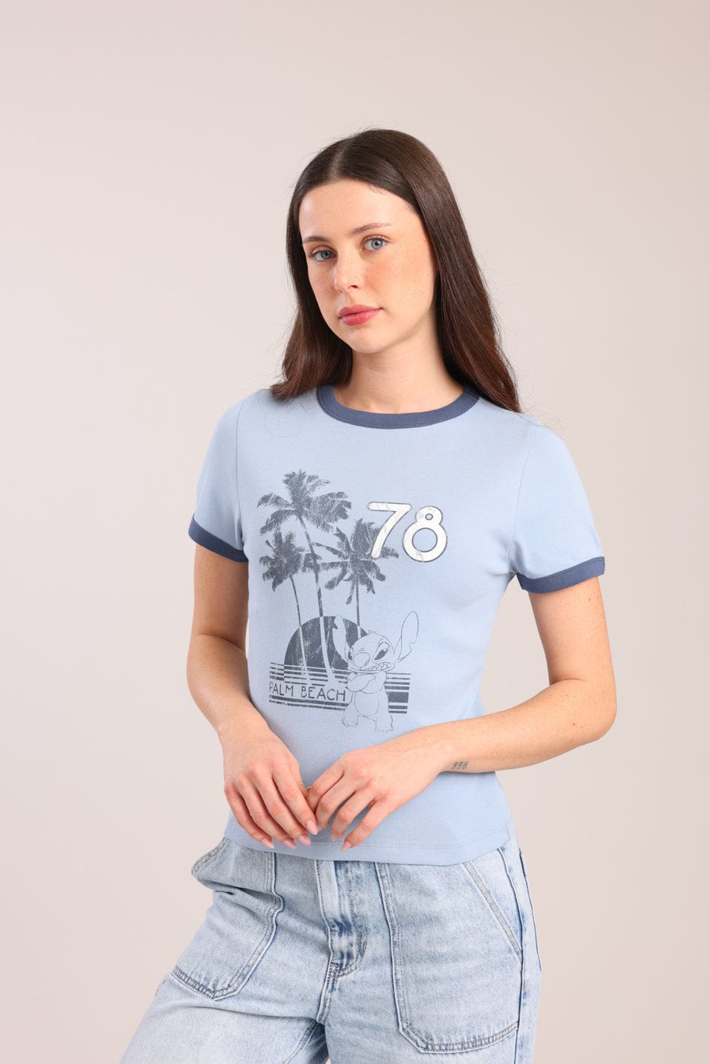 FOX נשים חולצה חולצה עם הדפס חולצה עם הדפס