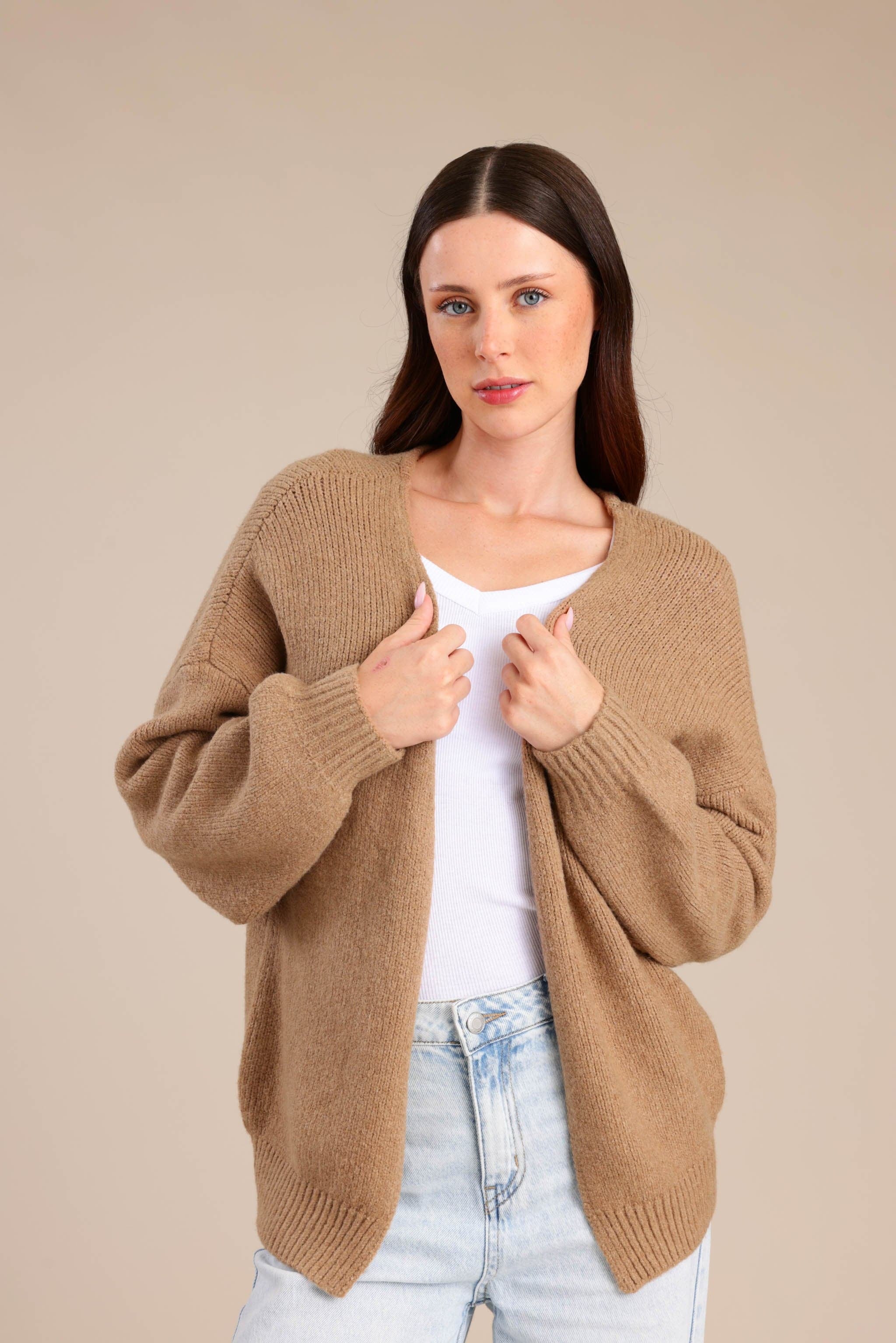 FOX נשים סריגים סריג סריג