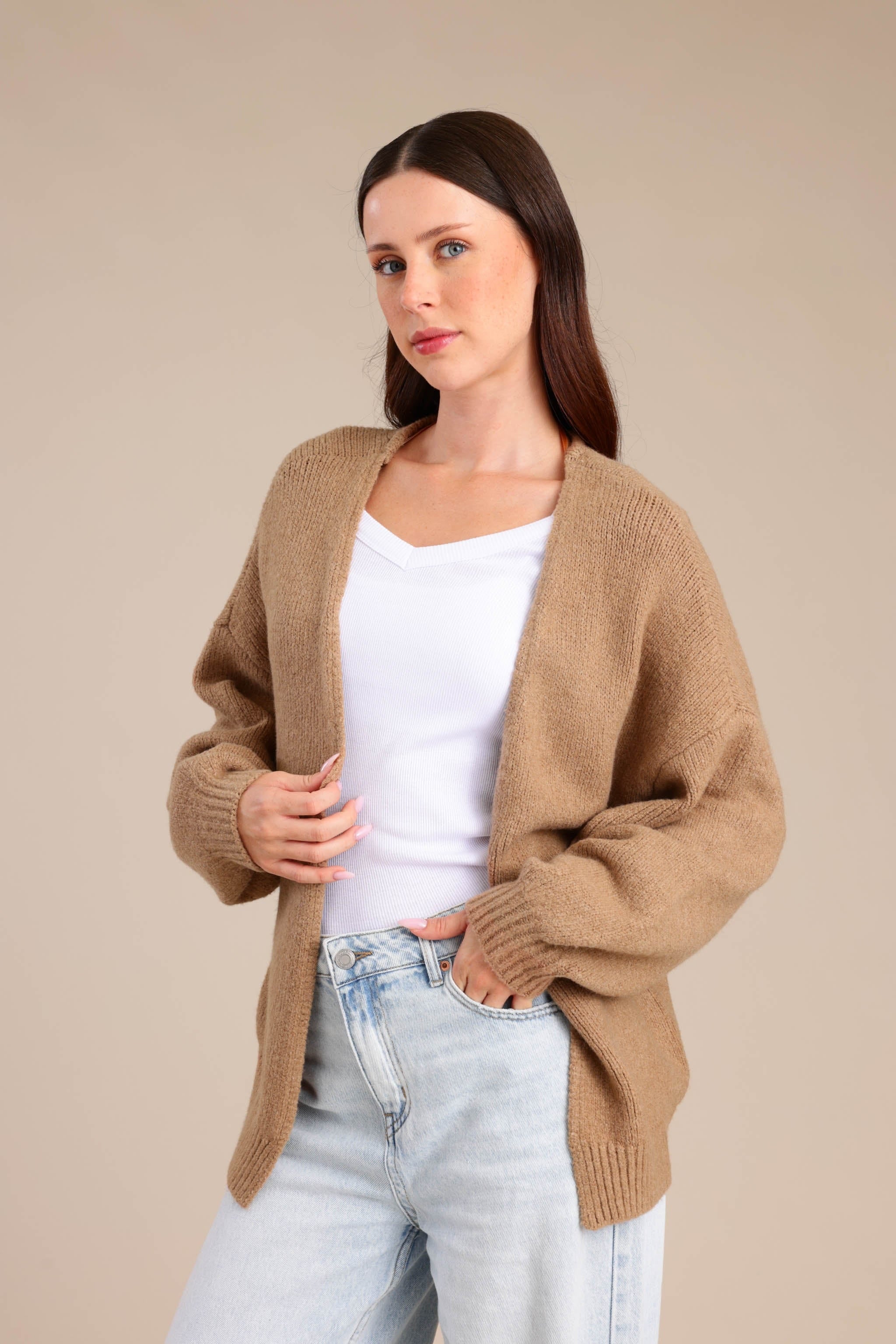 FOX נשים סריגים סריג סריג