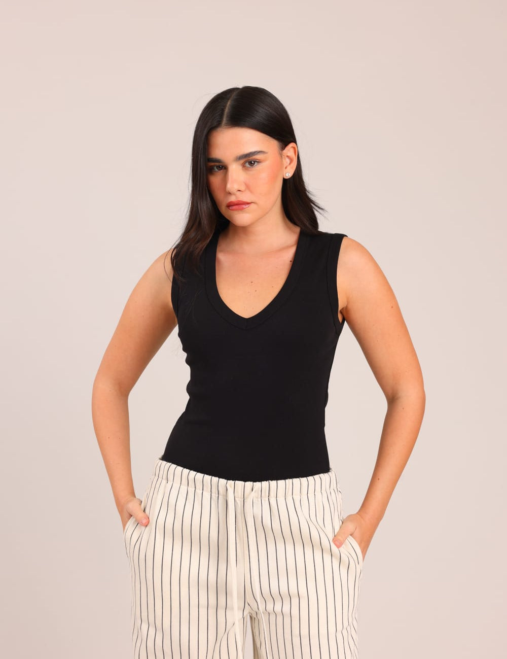 FOX נשים אחר גופייה חלקה גופייה חלקה