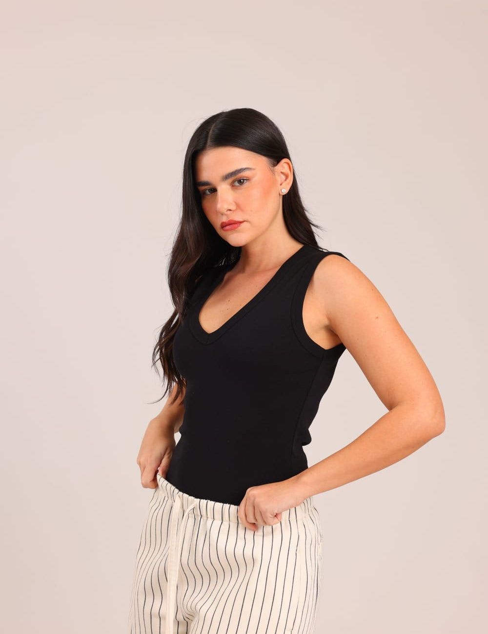 FOX נשים אחר גופייה חלקה גופייה חלקה