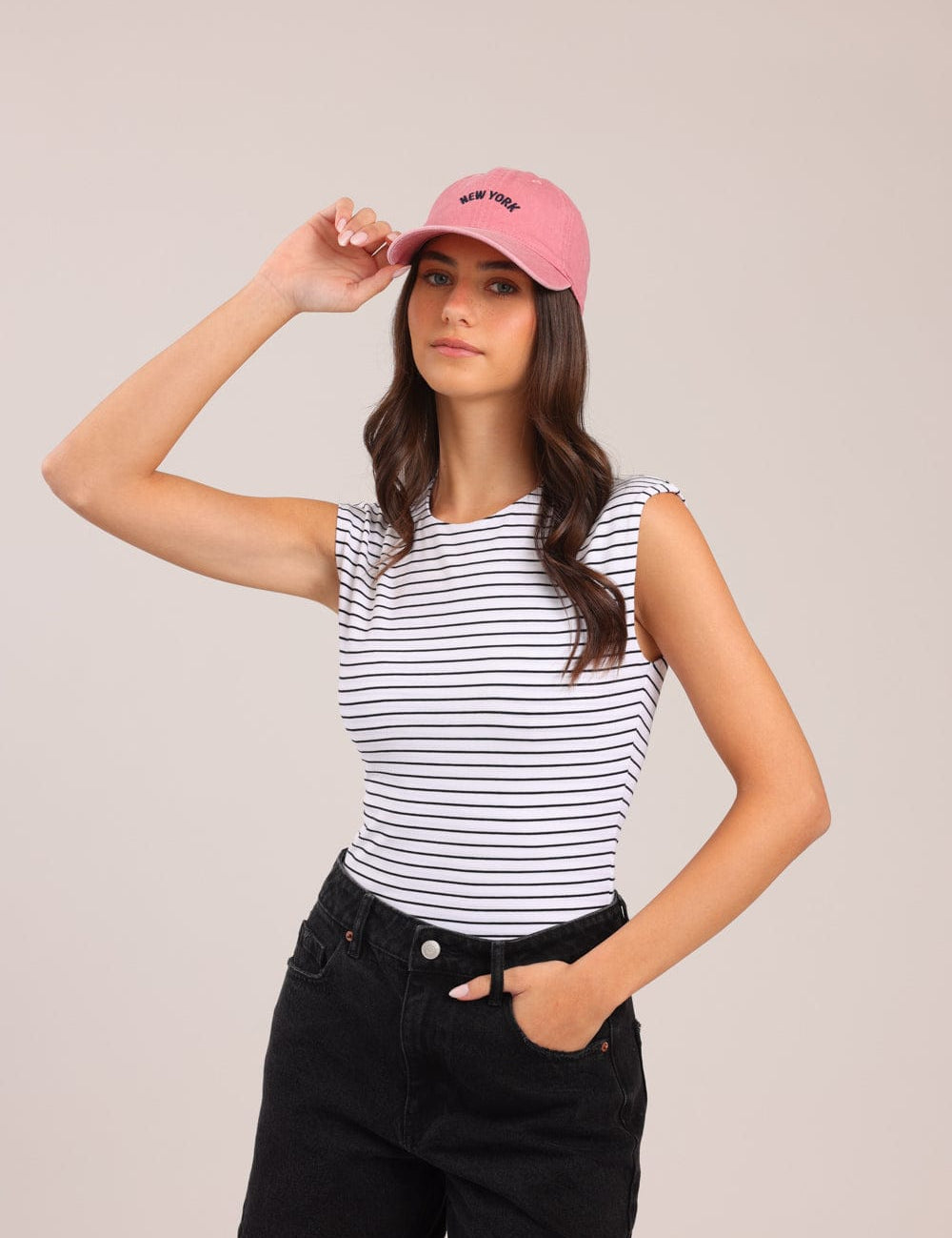 FOX נשים אחר בגד גוף עם פסים בגד גוף עם פסים