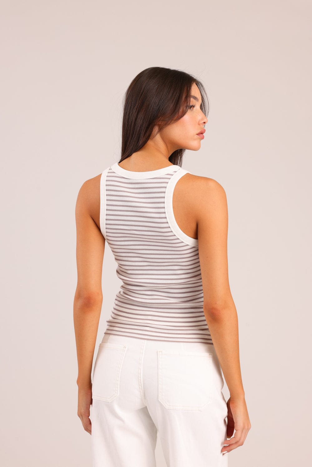 FOX נשים אחר גופיית ריב גופיית ריב