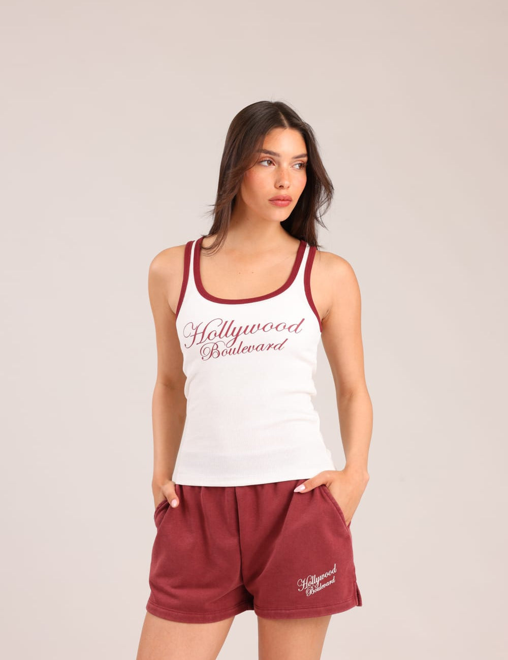 FOX נשים גופיה גופייה עם הדפס גופייה עם הדפס