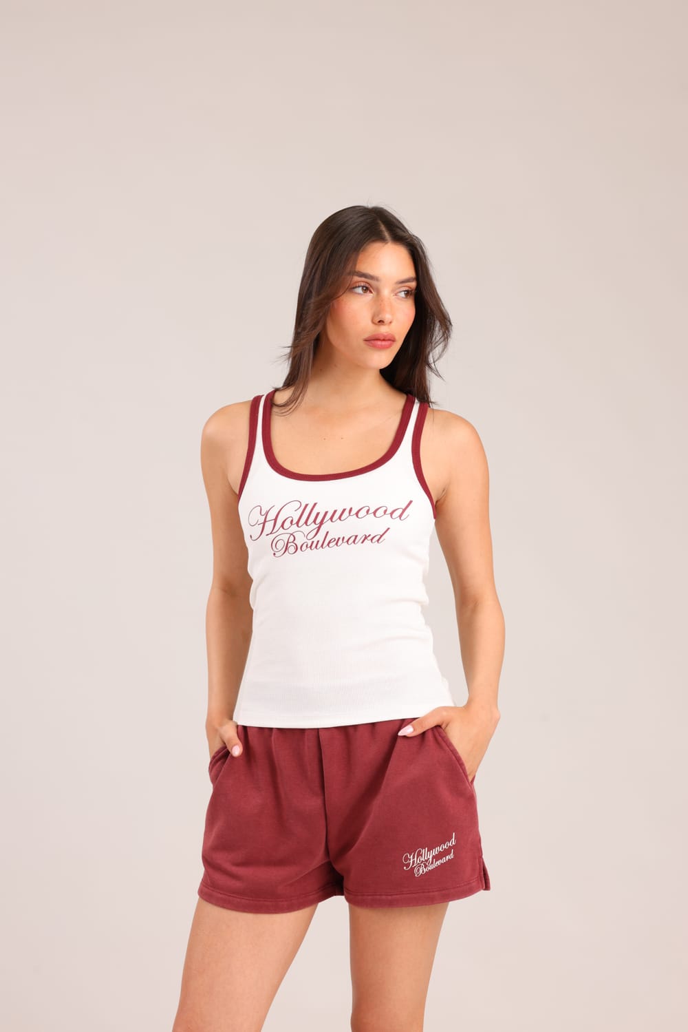 FOX נשים גופיה גופייה עם הדפס גופייה עם הדפס