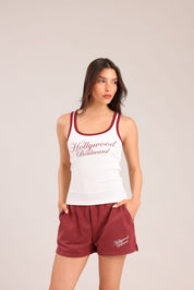 FOX נשים גופיה גופייה עם הדפס גופייה עם הדפס