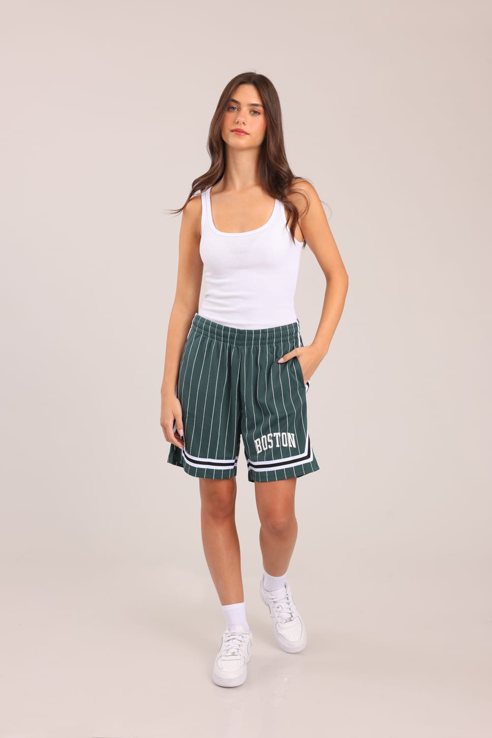 FOX נשים גופיה גופייה חלקה גופייה חלקה