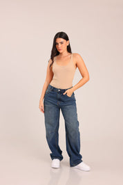 FOX נשים גופיה גופייה חלקה גופייה חלקה