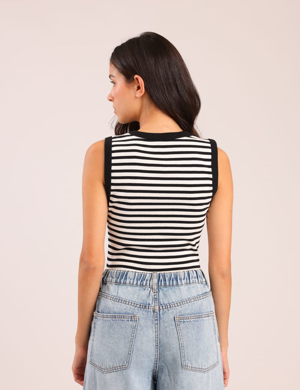 FOX נשים אחר גופיית ריב גופיית ריב