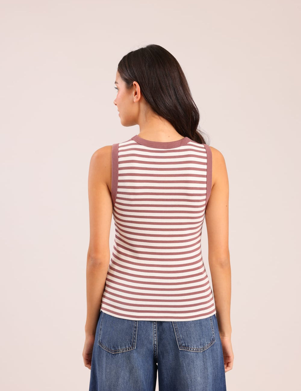 FOX נשים אחר גופיית ריב גופיית ריב