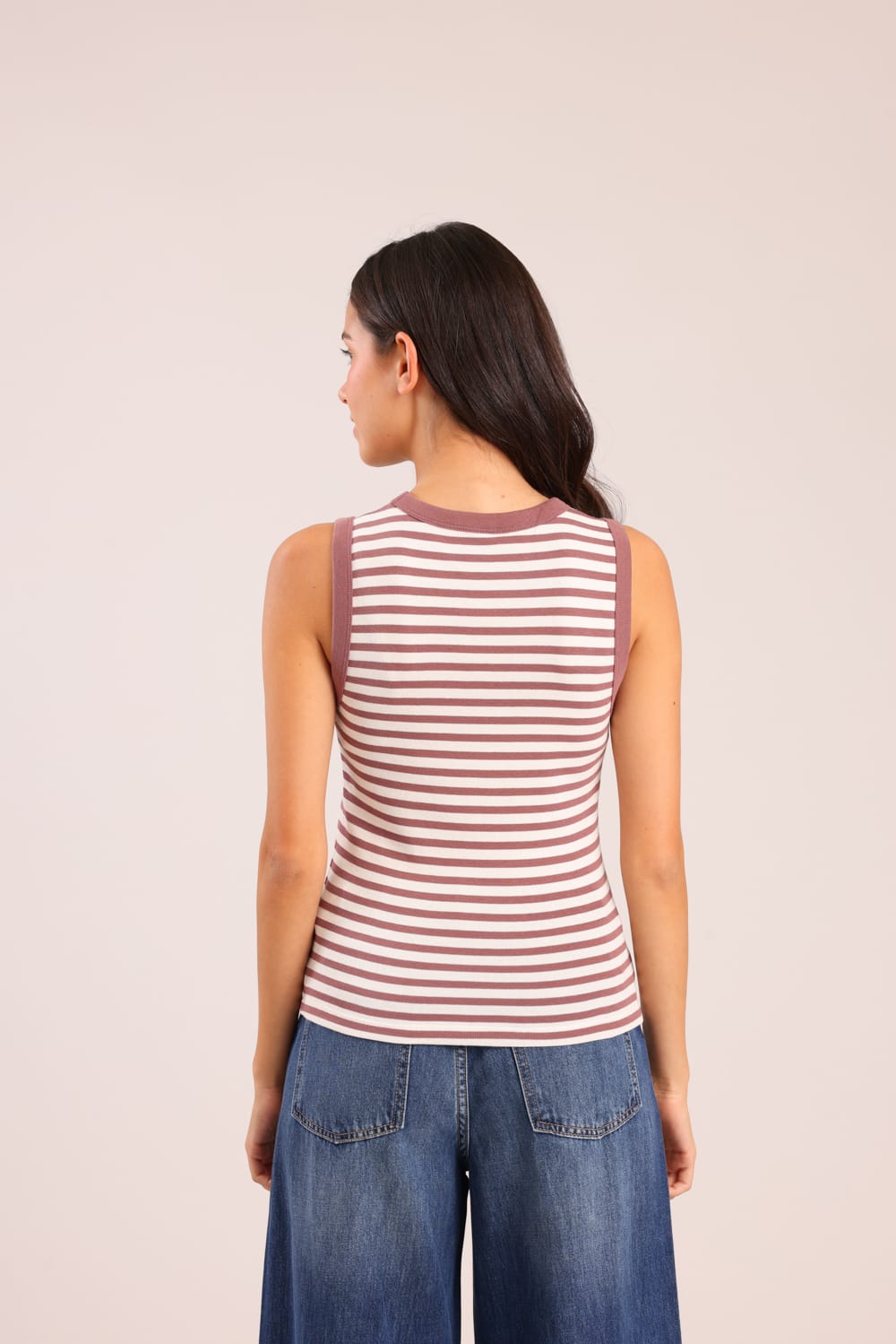 FOX נשים אחר גופיית ריב גופיית ריב