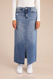 FOX נשים אחר חצאית ג'ינס חצאית ג'ינס