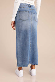 FOX נשים אחר חצאית ג'ינס חצאית ג'ינס