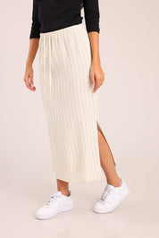 FOX נשים אחר חצאית פסים חצאית פסים