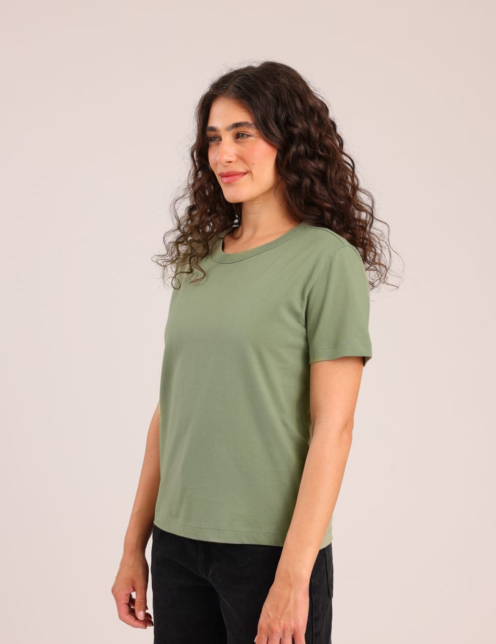 FOX נשים חולצה חולצת טישרט בייסיק עם צווארון עגול FOX | חולצת בייסיק | קנה עכשיו
