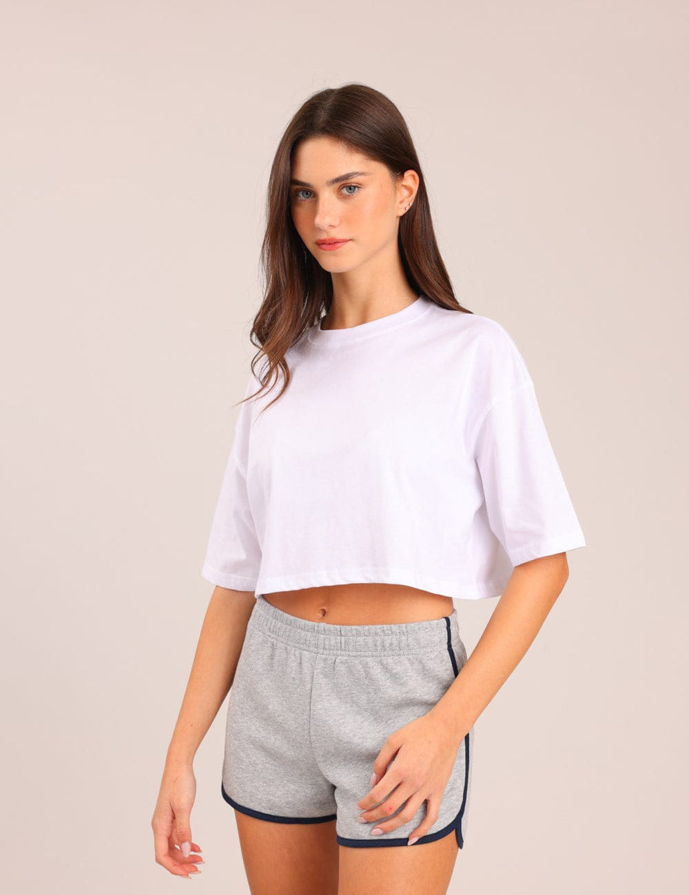 FOX נשים חולצה חולצת קרופ FOX | חולצה עם דפוס | קנה עכשיו