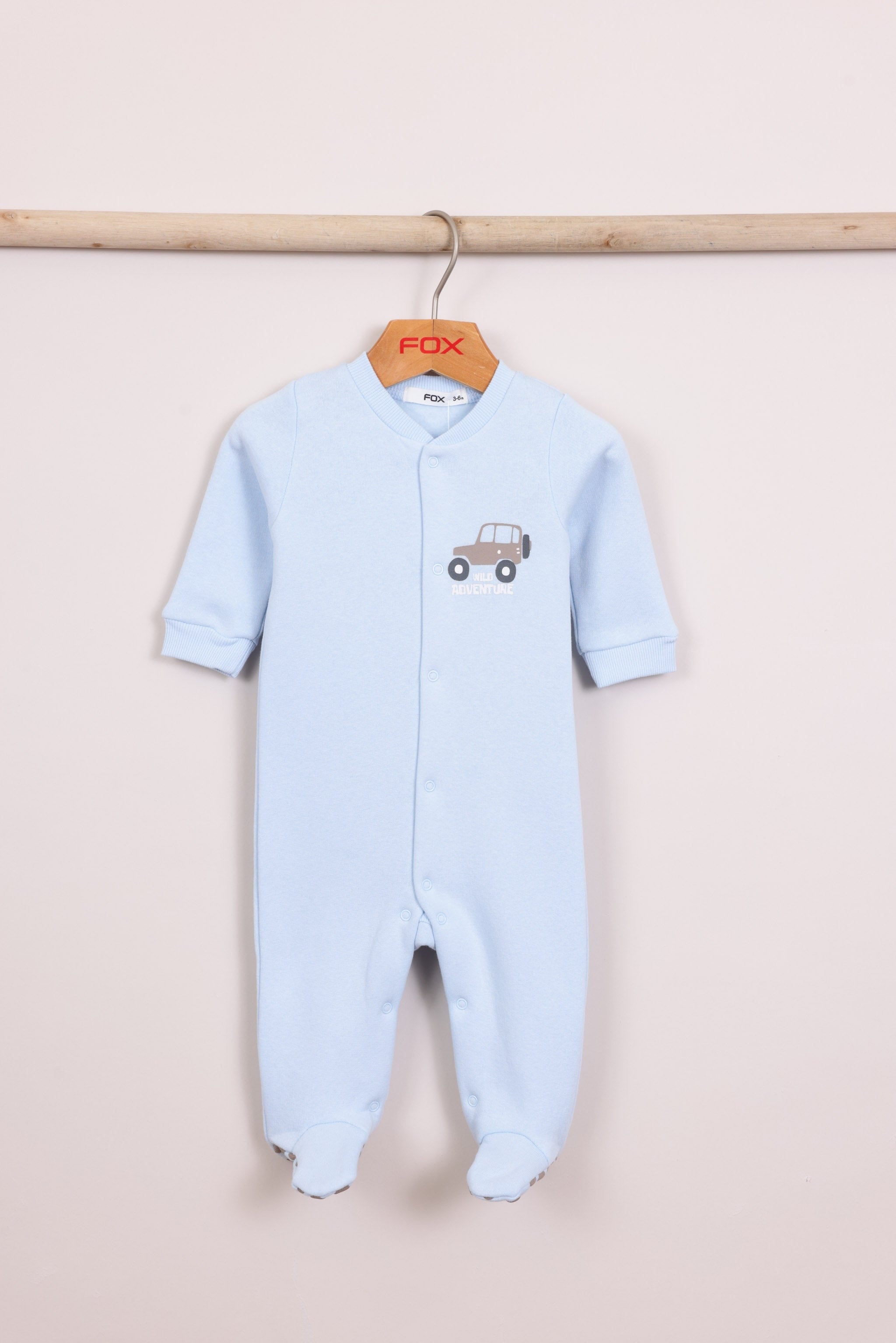 FOX תינוקות בנים אחר מארז אוברול פוטר מארז אוברול פוטר