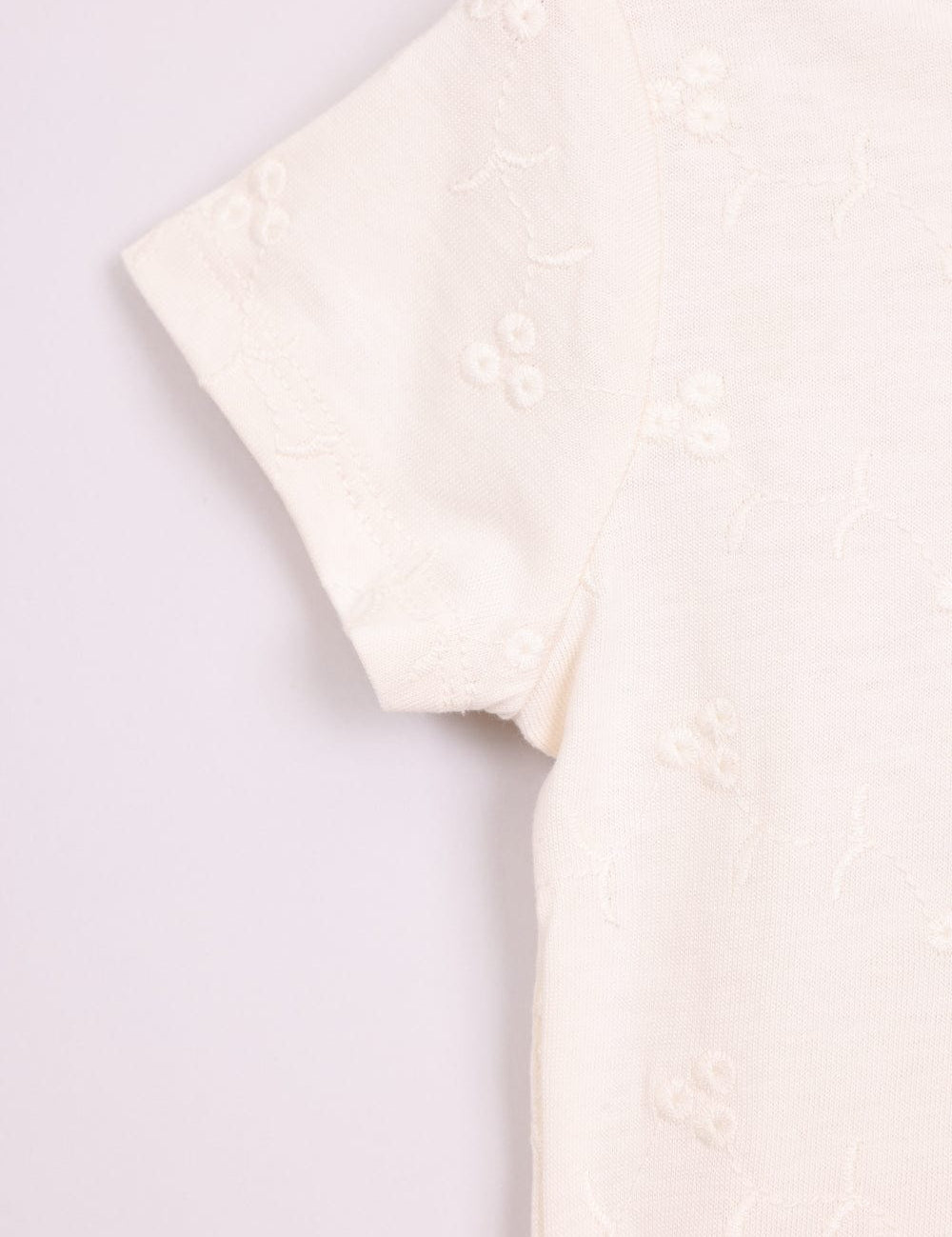 FOX תינוקות בנות חולצה קצרה חולצת טישרט חלקה חולצת טישרט חלקה