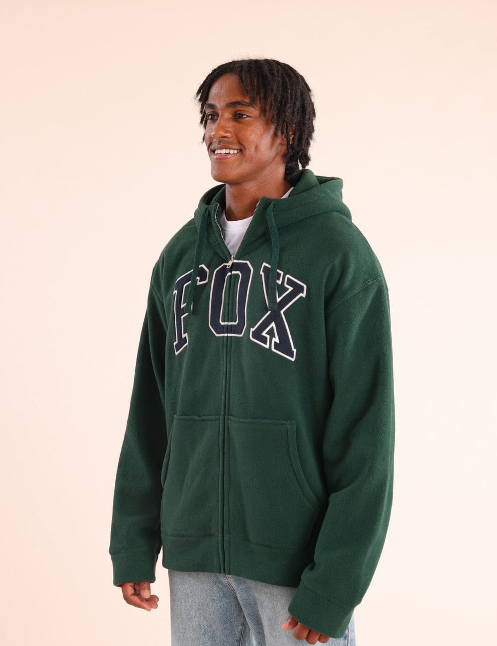 FOX גברים פליזים קפוצ'ון פליז פוקס קפוצ'ון פליז פוקס