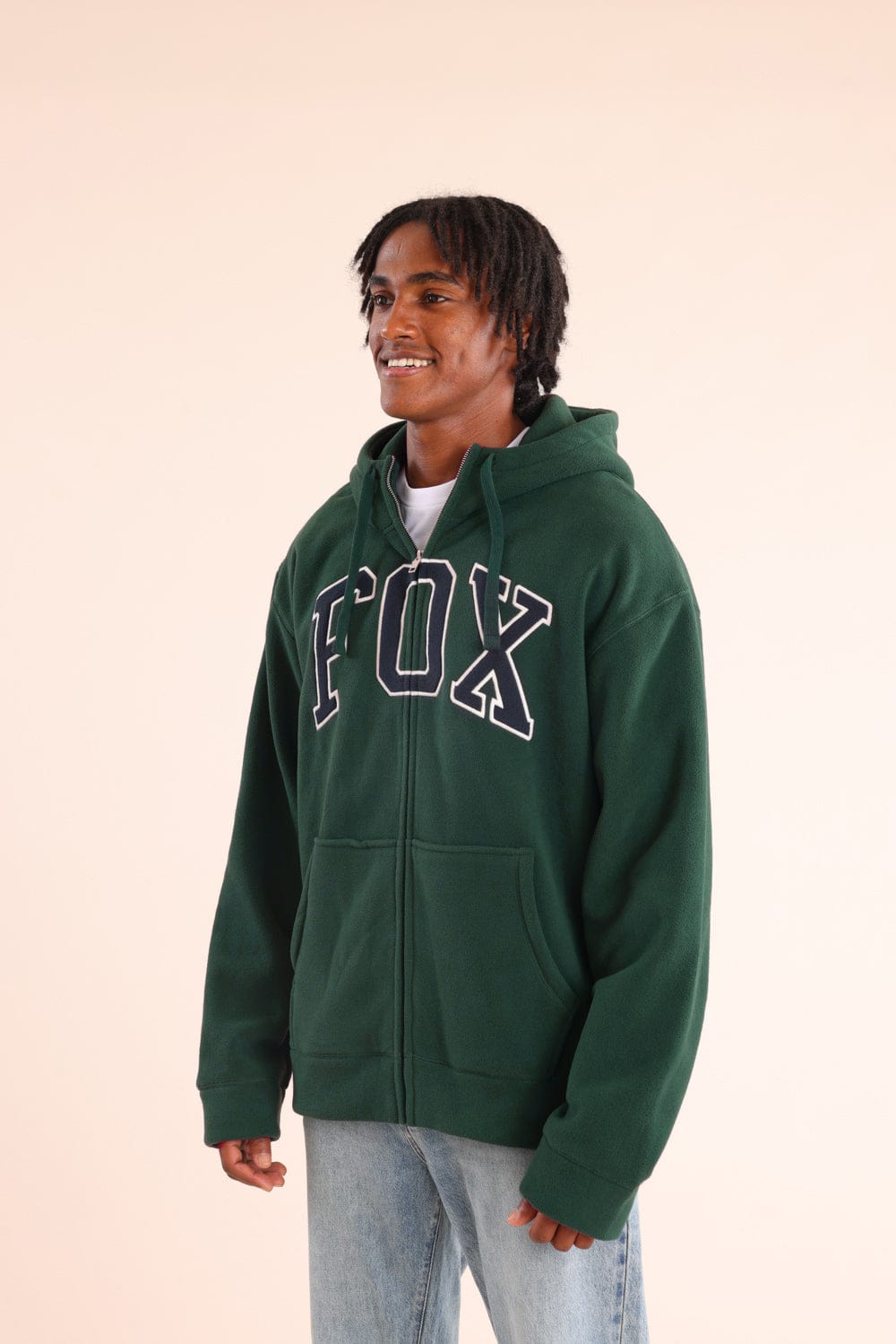 FOX גברים פליזים קפוצ'ון פליז פוקס קפוצ'ון פליז פוקס