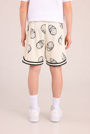 FOX בנים מכנסיים קצרים מכנסי כדורסל ממותגים ספיידרמן מכנסי כדורסל ממותגים ספיידרמן