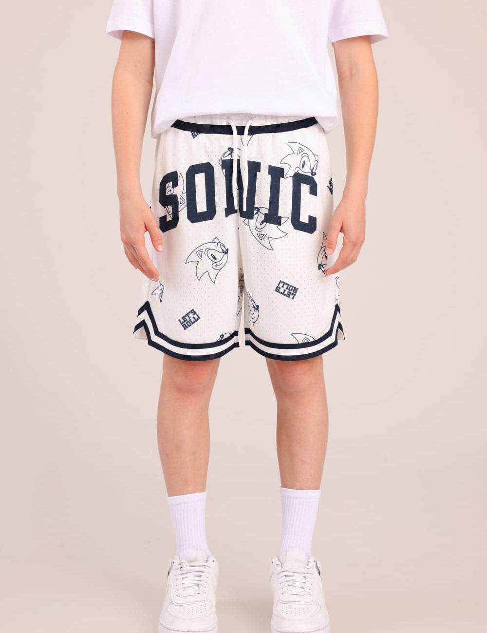 FOX בנים מכנסיים קצרים מכנסי כדורסל ממותגים סוניק מכנסי כדורסל ממותגים סוניק