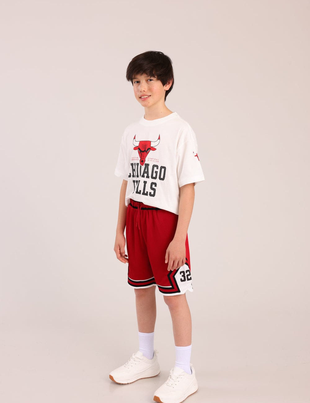 FOX בנים מכנסיים קצרים מכנסי כדורסל NBA מכנסי כדורסל NBA