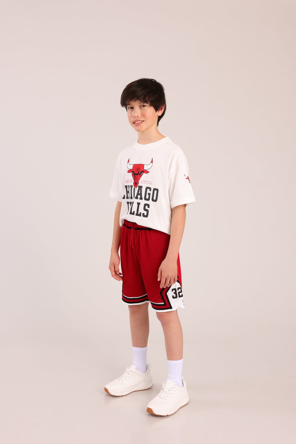 FOX בנים מכנסיים קצרים מכנסי כדורסל NBA מכנסי כדורסל NBA