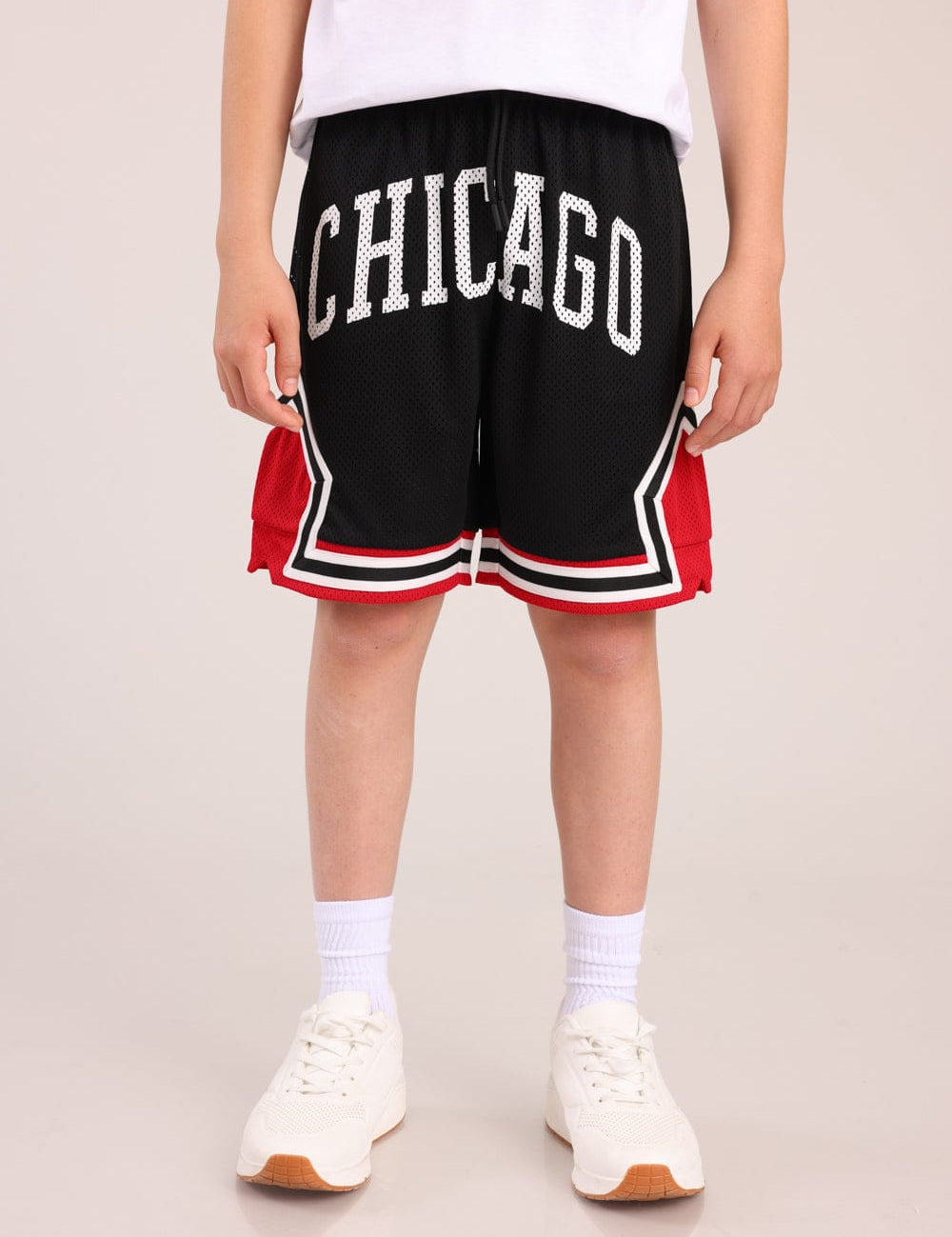 FOX בנים מכנסיים קצרים מכנסי כדורסל NBA מכנסי כדורסל NBA