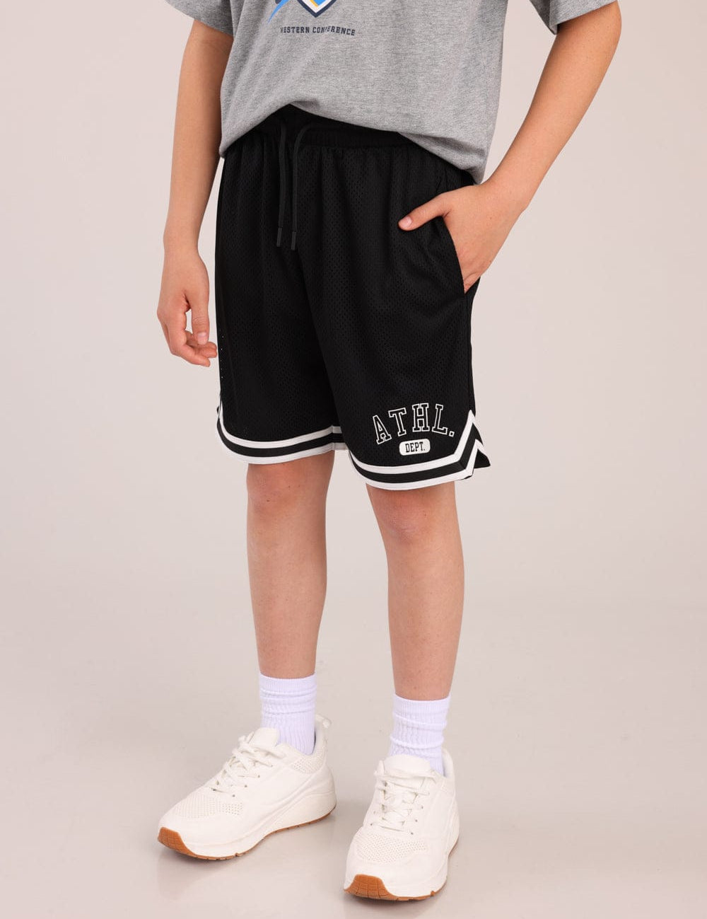 FOX בנים מכנסיים קצרים מכנסי כדורסל NBA מכנסי כדורסל NBA