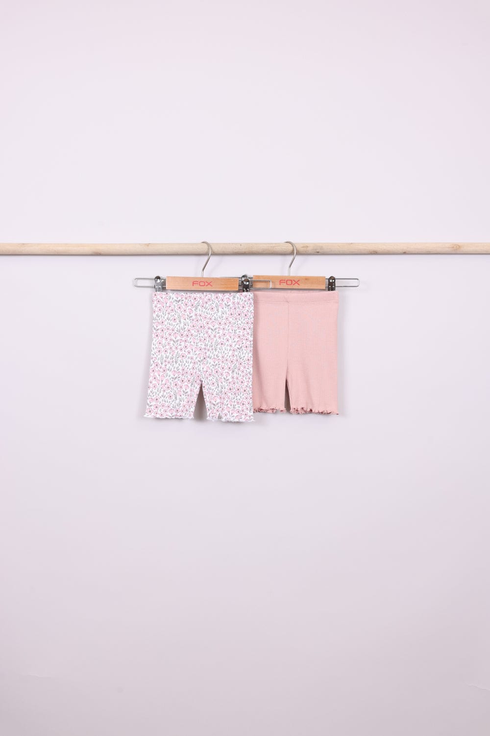 FOX תינוקות בנות מכנסיים מארז 2 טייצים קצרים מארז 2 טייצים קצרים