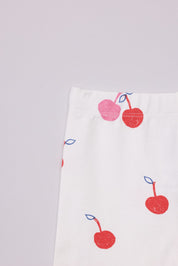 FOX תינוקות בנות מכנסיים קצרים טייץ 3/4 עם הדפס טייץ 3/4 עם הדפס