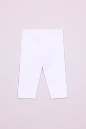 FOX תינוקות בנות מכנסיים טייץ 3/4 בייסיק חלק טייץ 3/4 בייסיק חלק