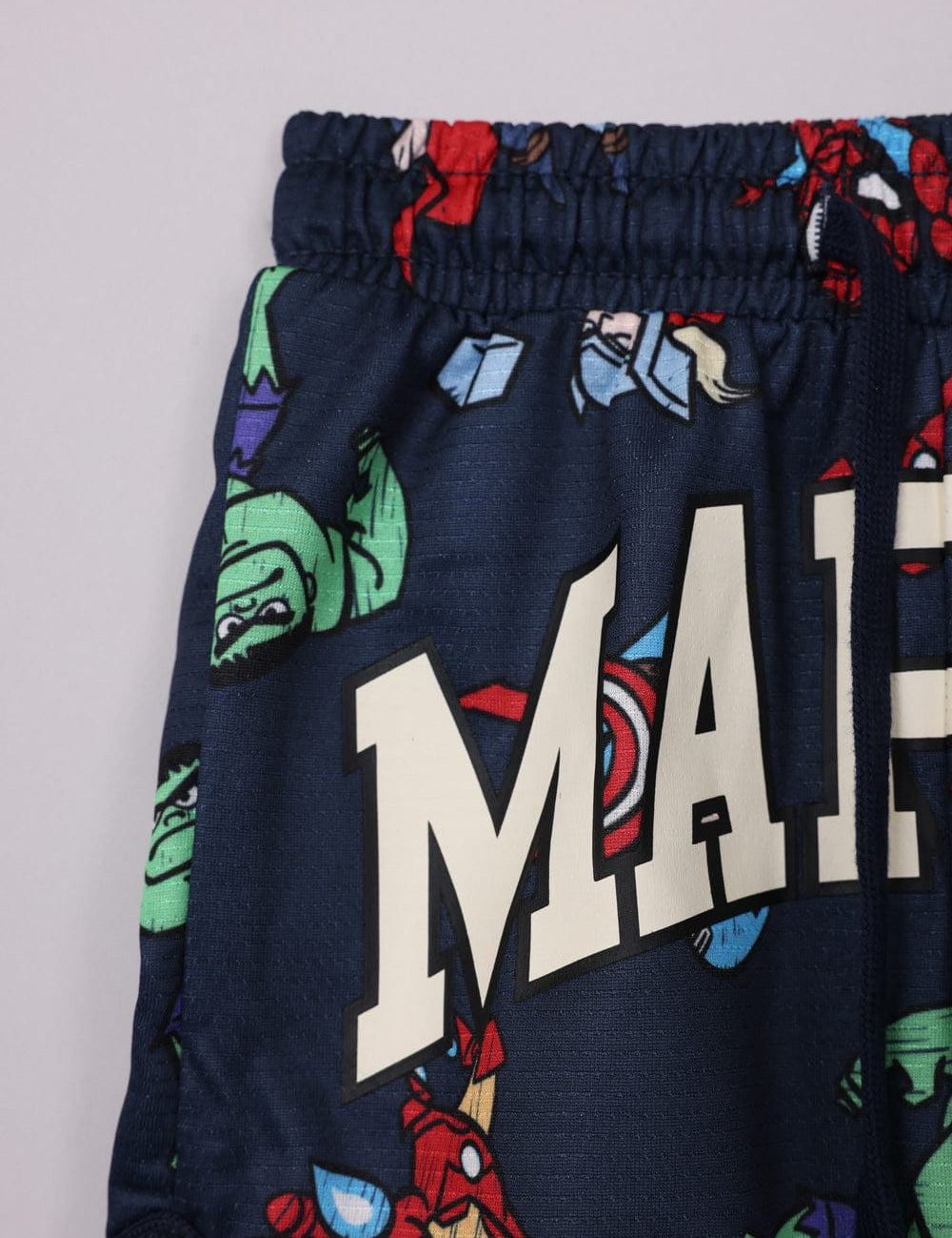 FOX תינוקות בנים מכנסיים קצרים מכנסי כדורסל ממותגים מארוול מכנסי כדורסל ממותגים מארוול