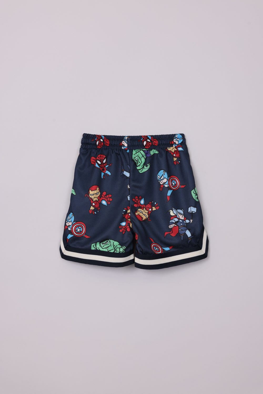 FOX תינוקות בנים מכנסיים קצרים מכנסי כדורסל ממותגים מארוול מכנסי כדורסל ממותגים מארוול